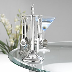 Towle 6-piece Stainless Steel Barware Set
