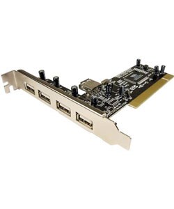 Cables Unlimited Five-port USB 2.0 PCI Card