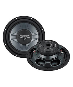 Lanzar 10-inch Dual Voice Coil Shallow Subwoofer
