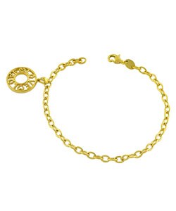 Goldkist 18k Gold over Sterling Silver Bracelet