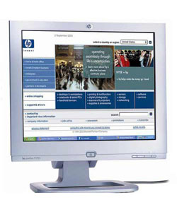 HP 17-inch LCD Flat Panel Monitor