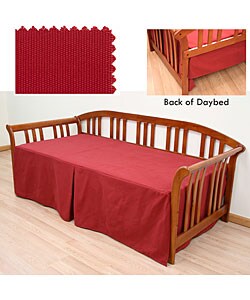 Brushed Berry Twin Daybed Slipcover