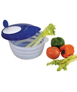 Multi-function Salad Spinner with Non-skid Base