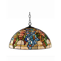 Tiffany-style Stained Glass Pendant Hanging Lamp