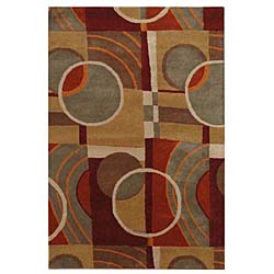 Hand-tufted Nenno Wool Rug (5' x 8')