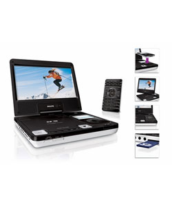 Philips DCP850 Portable Region-free DVD Player (Refurbished)