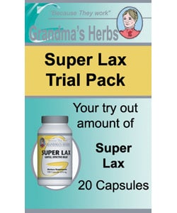 Grandma's Super Lax Trial Pack
