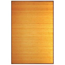 Camel Bamboo Rug (4' x 6')
