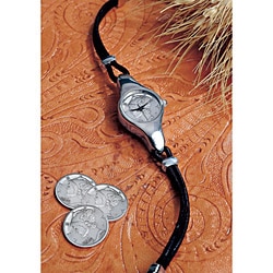 American Coin Treasures Sterling Silver Mercury Dime Women's Watch