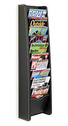 Safco 10-pocket Magazine Rack