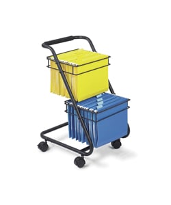 Safco Jazz Two-tier Hanging File Cart
