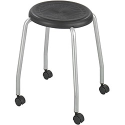 Safco Stack and Roll Antimicrobial Stools (Pack of 2)