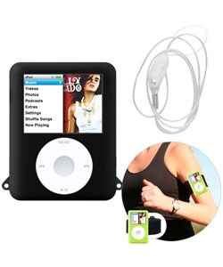 iPod Nano 3rd Generation Silicone Skin & Armband