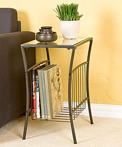Keller Steel Magazine Table