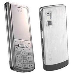 LG KE770 Unlocked Silver Cell Phone