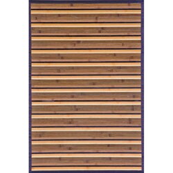 Beige Bamboo Area Rug (5' x 7')
