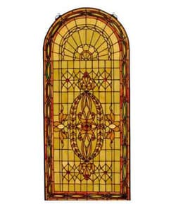 Tiffany-style Stained Glass Window Panel