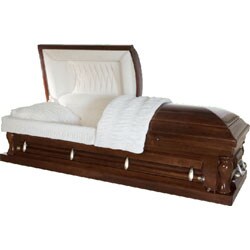 Natural Cherry Extraordinaire Wood Casket