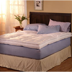 330 Thread Count Indulgence Egyptian Down on Top Featherbed