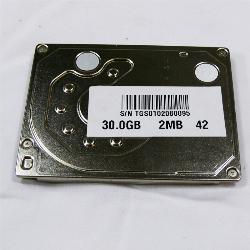 ZIF White Label 30GB 4200RPM 2MB Minidrive (Refurbished)