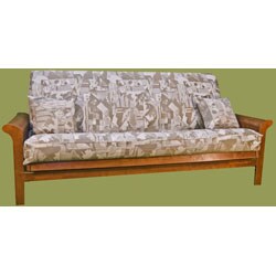 Jacquard 3-piece Futon Cover Set