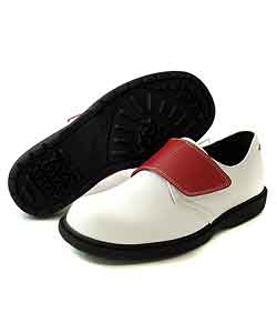 Sandbaggers Mary Ladies' Red/ White Golf Shoes