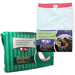 Women's Inspire Starter Set (5 Panties/ 250 Liners)
