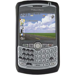 Blackberry 8300/ Curve Black Silicone Skin