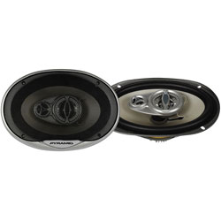 Pyramid 6 x 9-inch 400-Watt Three-way Speakers