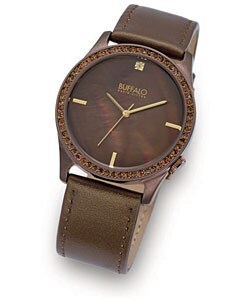 Buffalo Spotlight Women's Leather Watch