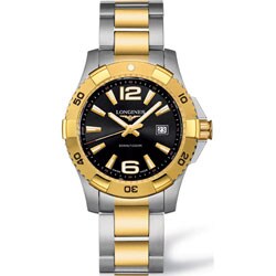 Longines HydroConquest Men's Two-tone Divers Watch