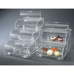 Triple Tier Bakery Display Case
