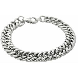 Stainless Steel Foxtail Chain Bracelet