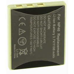 DNJ Replacement 1100mAh Battery for Fujifilm NP-40