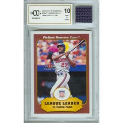 Vladimir Guerrero Mint Card and Game-used Cleat