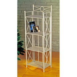 Narrow 4-tier Indoor/ Outdoor Baker's Rack