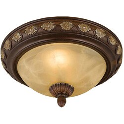 Round Table Family 1-light Flush Mount