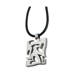 Hearts Design Stainless Steel Pendant