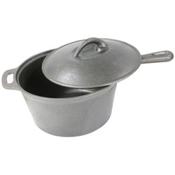 Buffalo Tools 3-quart Cast Iron Sauce Pan
