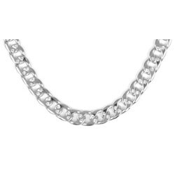 14k Gold Overlay Cubic Zirconia Cuban Bracelet