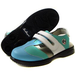 Sandbaggers Ria Women's Aqua Blue Size 6 Golf Shoes