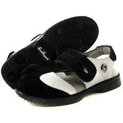 Sandbaggers Ria Women's Black/ White Golf Shoes