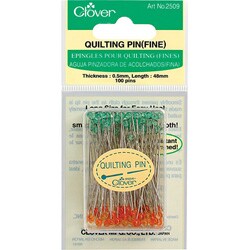 Clover Needlecraft Fine Quilting Pins