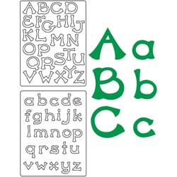 Alphabet Font Templates