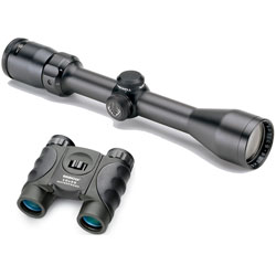 Bushnell Trophy Riflescope and Tasco Binoculars