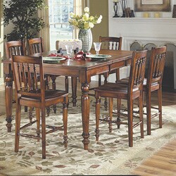 Hayden Cherry 5-piece Counter-height Dining Set
