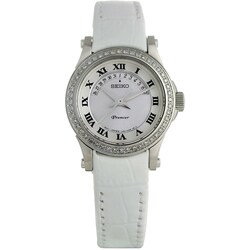 Seiko Women's Premier Mother of Pearl Dial Watch