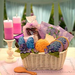 Spring Pleasures Gift Basket For Her