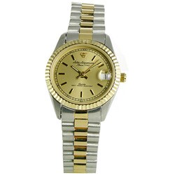 Jules Jurgensen Women's Gold Coin Edge Watch