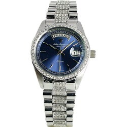 Jules Jurgensen Men's Round Blue Dial Watch